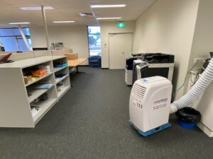 Government Department of Infrastructure - Brisbane Airport - Aircon Rent