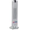 2400W Ceramic Tower Heater – Glass Grey