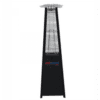 Outdoor Patio Pyramid Gas Heater – Medium Black