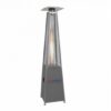 Outdoor Patio Pyramid Gas Heater – Tall Grey