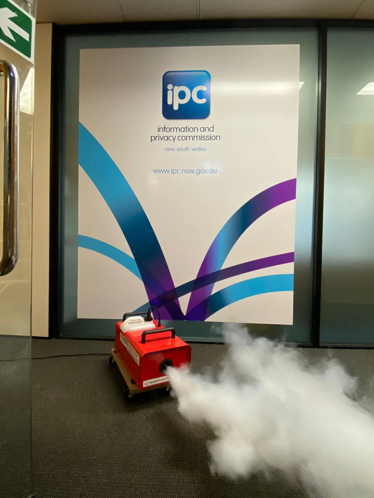 Testing-How-Quickly-Smoke-Is-Removed-IPC-NSW-Rent-Smoke-Machine