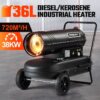 40kW Industrial Fan Heater Diesel