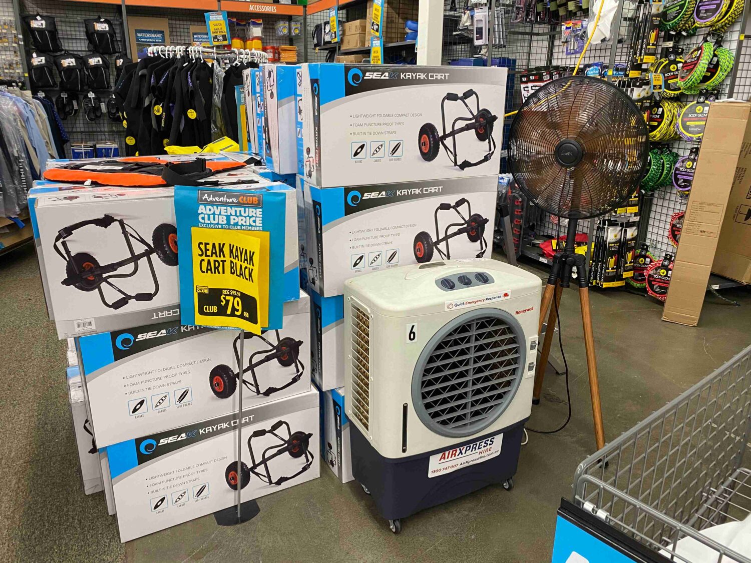 evaporative cooler rental