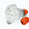 4 Pin 32 Amp Australian Straight Plug to 5 Pin 32 Amp Australia Socket – for 4 Pin Appliances using 5 pin extension chords