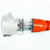 4 Pin 32 Amp Australian Straight Plug to 5 Pin 32 Amp Australia Socket – for 4 Pin Appliances using 5 pin extension chords