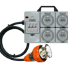20 Amp 3 Phase Distribution Board to 10 x 15 Amp Outlets