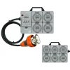 20 Amp 3 Phase Distribution Board to 10 x 15 Amp Outlets
